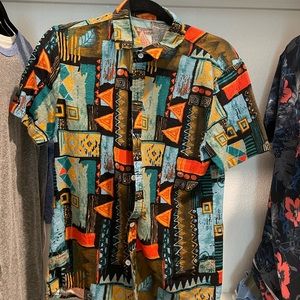 Fun Button Up Short Sleeve